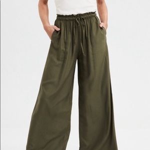 Green Palazzo Pants